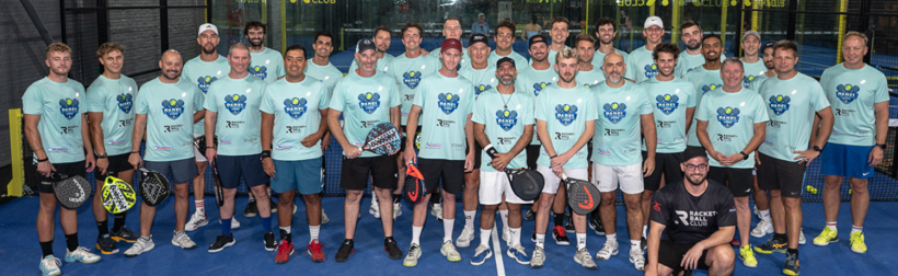 Our First Men's P4G Tournament for 2025 at Racket + Ball
